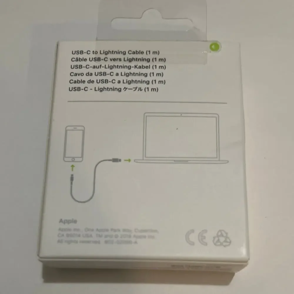 Authentic Apple USB-C to Lightening Cable (1m) New and Sealed